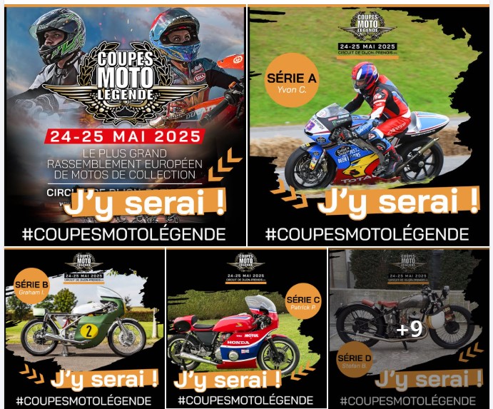 Coupe Moto Légende Dijon - Inscrivez-vous pour une journée exceptionnelle
